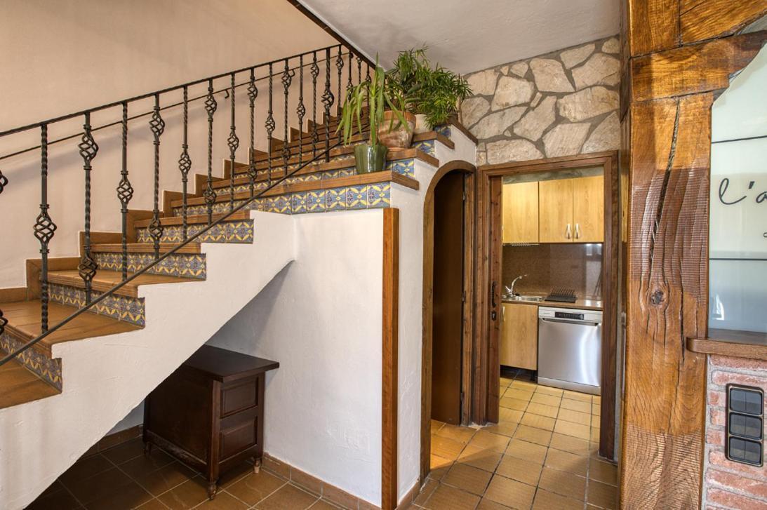 Nastura Casa Rural L'Art Guest House Rupit Ngoại thất bức ảnh